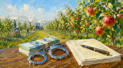 АФМ раскрыло схему хищения 327 млн тенге на яблоневые сады в Шымкенте